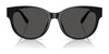 Coach CAE87 HC8430D Sunglasses | Size 56 / Black / Grey Solid (3N 10%) №500287