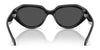 Coach CBY77 HC8433U Sunglasses | Size 52 / Black / Grey Solid (3N 10%) №500287