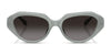Coach CBY77 HC8433U Sunglasses | Size 52 / Black / Grey Solid (3N 10%) №500287