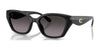 Coach CBY91 HC8434U Sunglasses | Size 53 / Black / Grey Gradient (Polarized) (3P 12.5%) №5002F4
