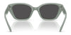 Coach CBY91 HC8434U Sunglasses | Size 53 / Black / Grey Solid (3N 10%) №500287