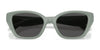 Coach CBY91 HC8434U Sunglasses | Size 53 / Black / Grey Solid (3N 10%) №500287