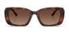 Coach CBY82 HC8435U Sunglasses | Size 54 / Caramel Tortoise / Brown Gradient (3N 14.2%) №577474