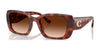 Coach CBY82 HC8435U Sunglasses | Size 54 / Caramel Tortoise / Brown Gradient (3N 14.2%) №577474