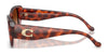 Coach CBY82 HC8435U Sunglasses | Size 54 / Caramel Tortoise / Brown Gradient (3N 14.2%) №577474