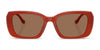 Coach CBY82 HC8435U Sunglasses | Size 54 / Caramel Tortoise / Brown Gradient (3N 14.2%) №577474