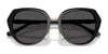 Coach CBY93 HC8436 Sunglasses | Size 55 / Black / Grey Solid (3N 10%) №500287