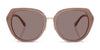 Coach CBY93 HC8436 Sunglasses | Size 55 / Black / Grey Solid (3N 10%) №500287