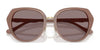Coach CBY93 HC8436 Sunglasses | Size 55 / Black / Grey Solid (3N 10%) №500287