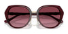 Coach CBY93 HC8436 Sunglasses | Size 55 / Black / Grey Solid (3N 10%) №500287