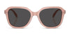 Coach CBY89 HC8437F Sunglasses | Size 56 / Black / Grey Gradient (3N 13.2%) №50023C