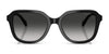 Coach CBY87 HC8437U Sunglasses | Size 53 / Black / Grey Gradient (3N 13.2%) №50023C