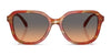 Coach CBY87 HC8437U Sunglasses | Size 53 / Black / Grey Gradient (3N 13.2%) №50023C