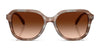Coach CBY87 HC8437U Sunglasses | Size 53 / Black / Grey Gradient (3N 13.2%) №50023C