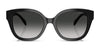 Coach CBY94 HC8438U Sunglasses | Size 56 / Black / Grey Gradient (3N 13.2%) №500287