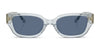 Coach CBZ52 HC8439U Sunglasses | Size 53 / Black / Grey Solid (3N 10%) №500287
