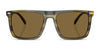 Coach CBY95 HC8440U Sunglasses | Size 57 / Black / Grey Solid (3N 10%) №500287
