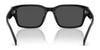 Coach CBY96 HC8441U Sunglasses | Size 55 / Black / Grey Solid (3N 10%) №500287