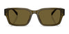 Coach CBY96 HC8441U Sunglasses | Size 55 / Black / Grey Solid (3N 10%) №500287