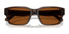 Coach CBY96 HC8441U Sunglasses | Size 55 / Black / Grey Solid (3N 10%) №500287