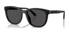 Coach CCA00 HC8442U Sunglasses | Size 54 / Matte Black / Grey Solid (3N 10%) №500287