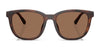 Coach CCA00 HC8442U Sunglasses | Size 54 / Deep Blue / Amber Solid (3N 15.3%) №591273