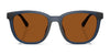 Coach CCA00 HC8442U Sunglasses | Size 54 / Deep Blue / Amber Solid (3N 15.3%) №591273