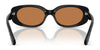 Coach CBY84 HC8443D Sunglasses | Size 54 / Black / Amber Solid (2N 23.7%) №500273