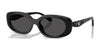 Coach CBY84 HC8443D Sunglasses | Size 54 / Black / Grey Solid (3N 10%) №500287