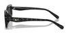 Coach CBY86 HC8444D Sunglasses | Size 57 / Black / Dark Pink (2N 36.1%) №50023G