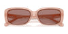 Coach CBY86 HC8444D Sunglasses | Size 57 / Black / Dark Pink (2N 36.1%) №50023G