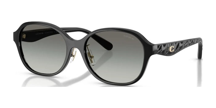 Coach CBY85 HC8445D Sunglasses | Size 56 / Black / Grey Gradient (2N 30.0%) №500211