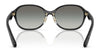Coach CBY85 HC8445D Sunglasses | Size 56 / Black / Grey Gradient (2N 30.0%) №500211