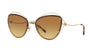 Coach L1037 HC7086 Sunglasses / Light Gold №90052L / Light Amber Gradient (2N 31.6%) / Size 60