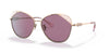 Coach L1167 HC7119 Sunglasses / Rose Gold №93676G / Red (2N 22.1%) / Size 59