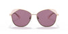 Coach L1167 HC7119 Sunglasses / Rose Gold №93676G / Red (2N 22.1%) / Size 59