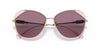 Coach L1167 HC7119 Sunglasses / Rose Gold №93676G / Red (2N 22.1%) / Size 59