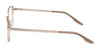 Converse CV1014 Eyeglasses | Size 52 / Satin Gold/Engine Smoke