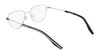 Converse CV1023Y Eyeglasses | Size 49 / Gold/Obsidian