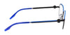 Converse CV1028 Eyeglasses | Size 51 / Matte Black/Converse Blue