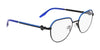Converse CV1028 Eyeglasses | Size 51 / Matte Black/Converse Blue