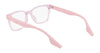 Converse CV9001Y Eyeglasses | Size 47 / Crystal Barely Grey