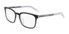 Converse CV5080 Eyeglasses | Size 52 / Black/Crystal Laminate