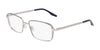 Converse CV1012 Eyeglasses | Size 54 / Satin Silver/Uncharted Waters