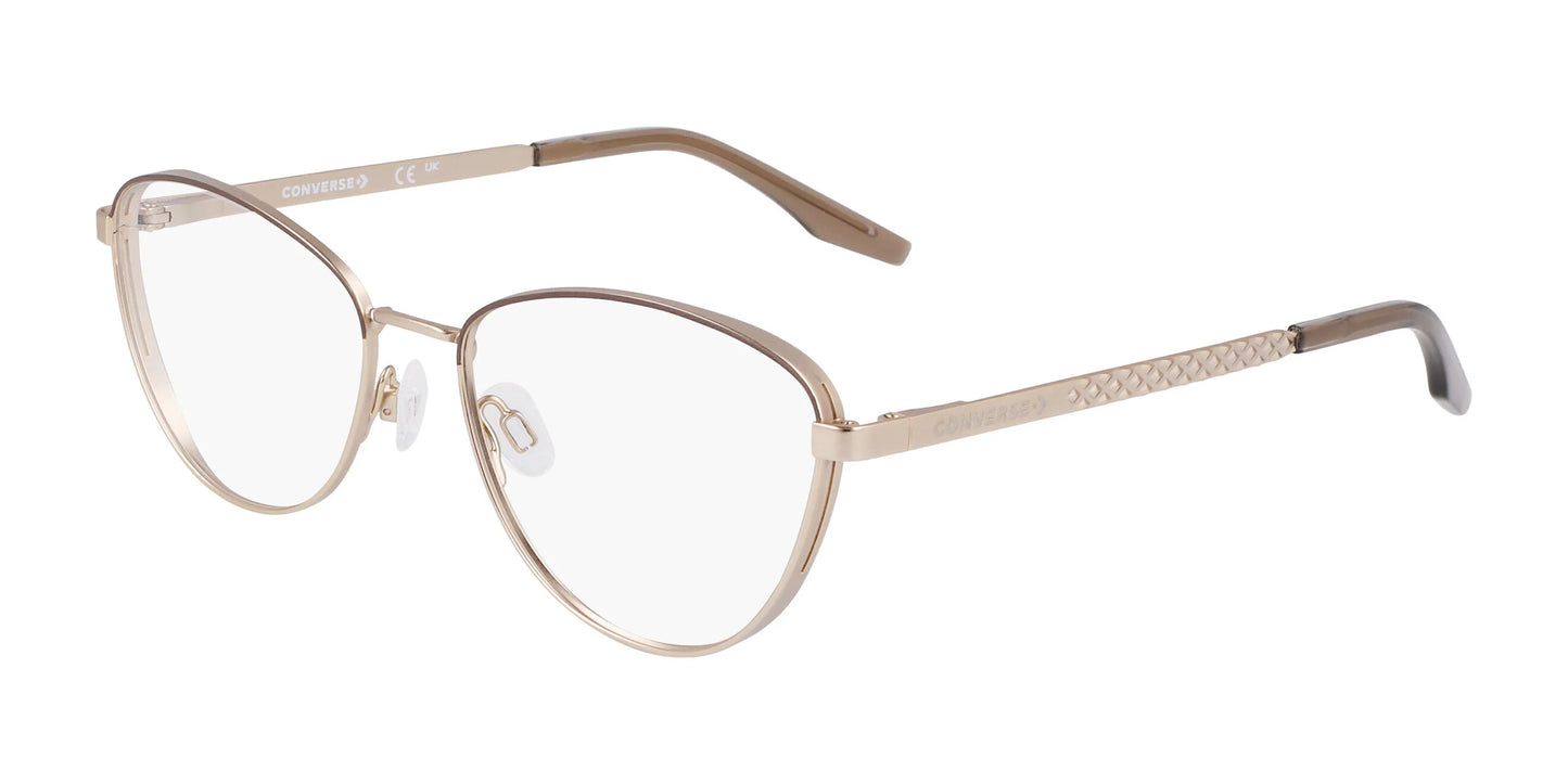 Converse CV1014 Eyeglasses Satin Gold / Engine Smoke