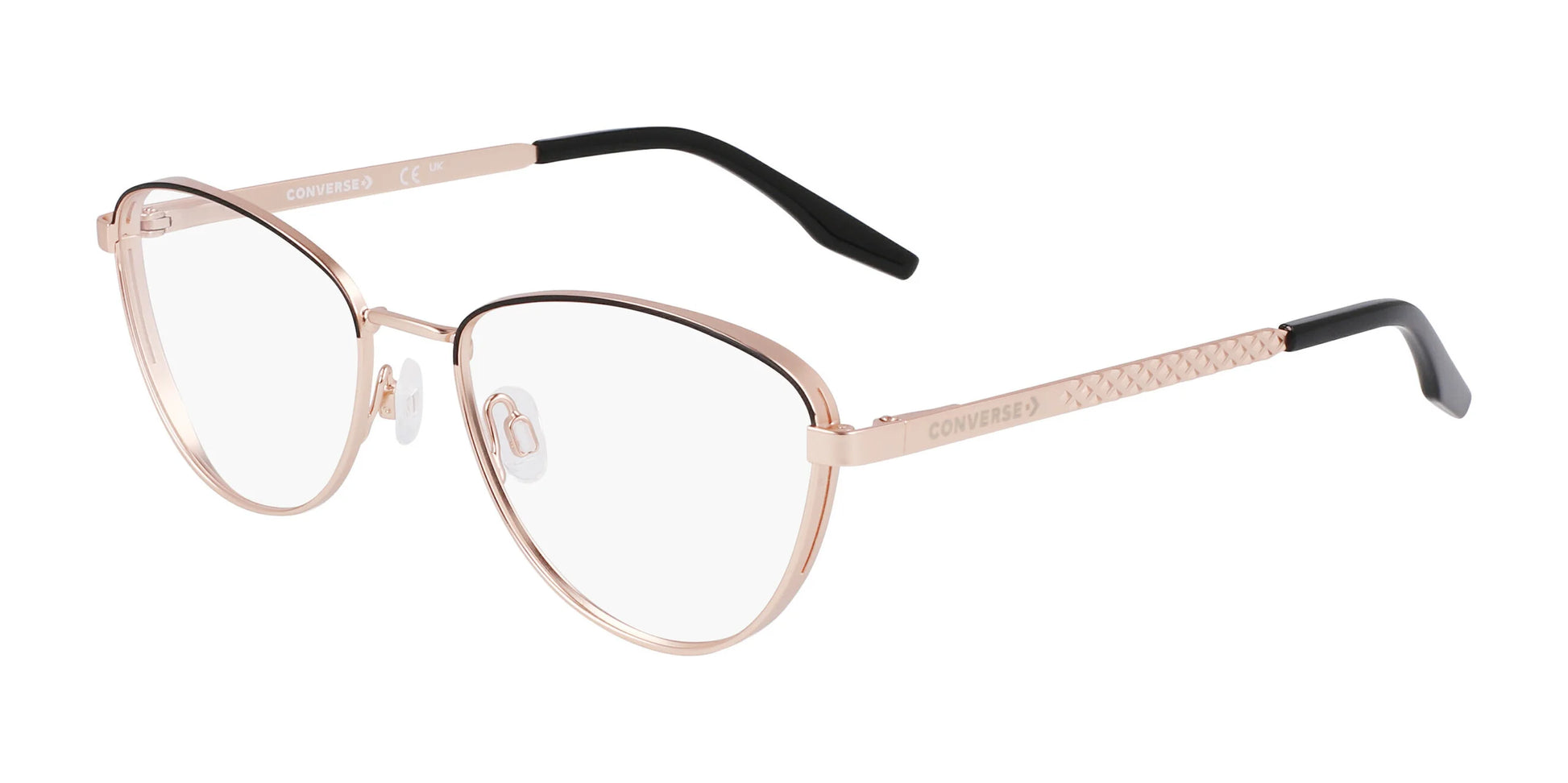 Converse CV1014 Eyeglasses Satin Rose Gold / Black