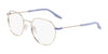 Converse CV1019 Eyeglasses | Size 51 / Shiny Gold