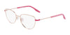 Converse CV1023Y Eyeglasses | Size 49 / Rose Gold/Berry Shady