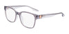 Converse CV5114 Eyeglasses | Size 51 / Crystal Grey/Clear Laminate