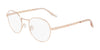 Converse CV1025 Eyeglasses | Size 50 / Rose Gold